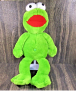 Vintage Toy Network Green Kermit Like Frog 22” Plush Stuffed Animal Buddy - $12.86