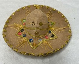 Mini Colorful Mexican Sombrero Decorative Wall Hanging - £7.04 GBP