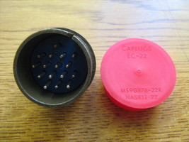 34 Mm Male Connector, Straight With 16 Pins. - $108.65 MXN