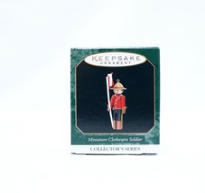 VINTAGE Hallmark Keepsake Christmas Ornament Mini Clothespin Canadian Mountie - £11.86 GBP