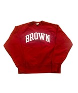 Champion Reverse Weave Brown University Crewneck Sweatshirt Red Men&#39;s Small - $34.99