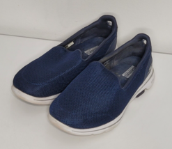 Skechers Women Shoes 7 Air Cooled Goga Mat Go Walk Slip On Comfort Shoes... - £19.65 GBP