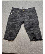 Argonaut Nation Black Camouflage Distressed Shorts Men’s Size 32 Hip Hop... - $19.79