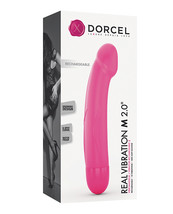 Dorcel Real Vibration M 8.6&quot; Rechargeable - Pink - £46.85 GBP