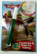 DISNEY PLANES-THE SKY&#39;S THE LIMIT 2 in 1 Invisible Ink &amp; Magic Pen Paint... - $7.91