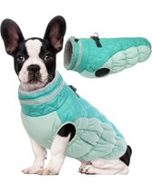 LeLePet Warm Winter Coat, Fleece Dog Jacket with Harness, Reflective X-Small - £10.68 GBP