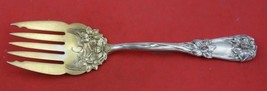 New Art by Durgin Sterling Silver Sardine Fork Gold Wash 5-tine  6 3/4&quot; - £300.79 GBP