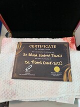 Extremely Rare! DC Universe Titans Original Screen Used Bloody Towels Mo... - $243.00