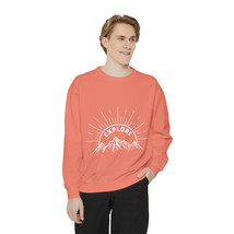 Unisex Garment-Dyed "Explore" Sweatshirt: Comfort and Adventure Combine - £39.87 GBP+