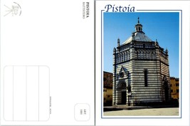 Italy Tuscany Pistoia Baptistery of San Giovanni di Rotondo Vintage Post... - $9.40