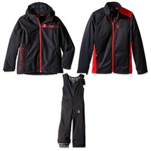 Spyder Boys Snowsuit Ski Set Reckon Jacket &amp; Expedition Bib Pants Size 3... - $119.10