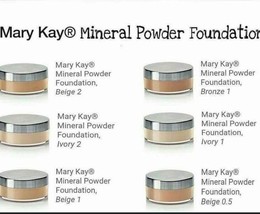 Mary Kay Mineral Powder Foundation Loose Face Powder Bronze 2 .28oz Sealed Nib - $34.16