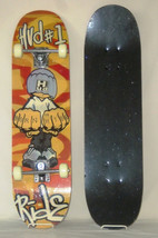 Skateboard *Fistbump* Concave Trick Tail &amp; Nose 31&quot; Long 8&quot; Wide Many Styles! - £28.49 GBP