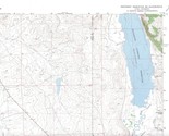 Neponset Reservoir NE Quadrangle Utah-Wyoming 1976 USGS Map 7.5 Minute Topo - $23.99