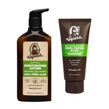Dr. Squatch Fresh Aloe Men’s Lotion + Exfoliating Face Wash 2pc Grooming... - $485.60 MXN