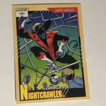 Night Crawler Trading Card Marvel Comics 1991  #11 - £1.54 GBP
