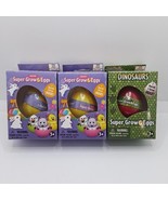 LOT of Super Grow Eggs Easter &amp; Dinosaur - $239.38 MXN