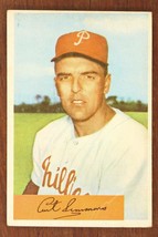 Vintage Baseball Card 1954 Bowman #79 Curt Simmons Philadelphia Phillies - £7.77 GBP