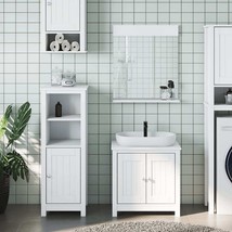 Bathroom Furniture Set White - $6,388.07 MXN