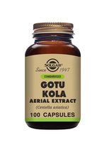 Solgar Standardized Gotu Kola Aerial Extract Vegetable Capsules, 100 Count - $28.66