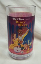 VINTAGE Walt Disney Beauty &amp; the Beast PLASTIC Drinking Cup BURGER KING ... - $14.85