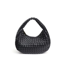 Woven Leather Pu Bag For Women Braided Tote Bags Shoulder Female Designer Handba - £43.29 GBP