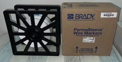 BRADY 3PS-187-2-WT PERMASLEEVE PS Wire Markers, B-342 ~2,50/Roll Item image 10
