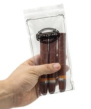 1000 Zipper Lock Cigar Bags Clear Plastic / Pre-Printed Fine Cigars All Size - £65.88 GBP+