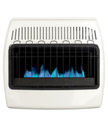 30,000 BTU Dual-Fuel Vent-Free Convection Wall Heater - £335.07 GBP