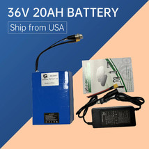 36V 20Ah Lithium Ion Ebike Battery Electric Bicycle BMS Charger 1000W Motorbike - £140.10 GBP