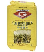 Diamond G Calrose Rice 5 Lb. (LOT Of 6 Bags) - $244.39 CAD