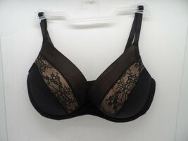 Adore Me Women's Risque Underwire Back Closure 03679 Black 32DD - $9.49