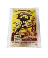 Creature Walks Among Us (1956) 7.5”x11&quot; Laminated Mini Movie Poser Print - £7.85 GBP