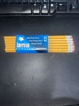Vintage 1998 Sanford American Pencils No.2 Anti Smudge Eraser Made USA 1... - $4.95