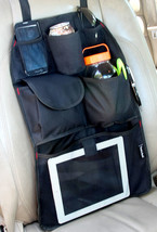 Car Auto Seat Organizer Cell Phone Holder Multi-Pocket Travel Storage Bag New - £10.95 GBP