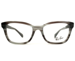 Ray-Ban Kids Eyeglasses Frames RB1591 3850 Gray Brown Horn Cat Eye 46-16... - £38.69 GBP