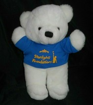 Vintage 1992 Dakin Cuddles Starlight Foundation Teddy Bear Stuffed Animal Plush - £44.79 GBP
