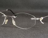 Vintage Vidi Vici Argent/Noir Unique de Luxe Rare Lunettes 52-20-145 - $234.56