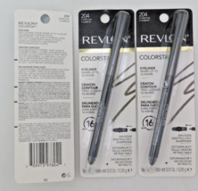 Revlon Colorstay Eyeliner 204 Charcoal *Triple Pack* - £17.64 GBP
