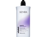 Kenra Violet Shampoo Neutralize Brassy Tones Blonde Gray Hair 33.8 fl.oz - $39.55