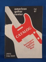 American Guitar Center 1987 Catalog - £36.19 GBP