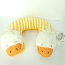 Duck Duck Goose Plush U Neck Pillow Plush Stuffed Striped Easter Maison ... - £15.77 GBP