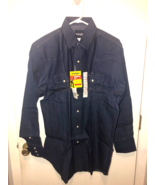 Vintage NWT Wrangler Cowboy Cut Pearl Snap Western Shirt 16.5 33 New Old... - €51,57 EUR