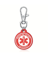Medical TYPE 1 DIABETES Alert Tag Keychain FREE! Personalized Engraving - £3.90 GBP