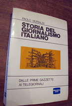 Storia del giornalismo italiano PAOLO MURIALDI Gutemberg 2000 duemila 1986 libro - £10.29 GBP