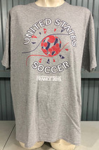 United States Womens Soccer France 2019 Gray T-Shirt XL - £9.04 GBP