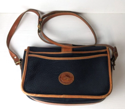 Vintage Dooney and Bourke Equestrian Riding Leather Crossbody Purse USA - £29.63 GBP