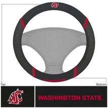 Washington State Cougars Steering Wheel Cover Mesh/Stitched - £28.23 GBP