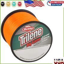 Durable 40lb Test Monofilament Fishing Line - 370yd Blaze Orange for All... - $420.09 MXN