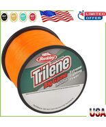 Durable 40lb Test Monofilament Fishing Line - 370yd Blaze Orange for All... - $420.09 MXN
